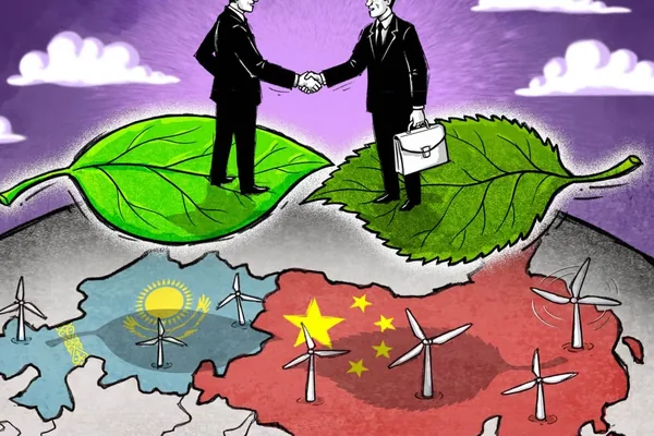 Kazakhstan embraces Chinese green tech and AI for wind farm