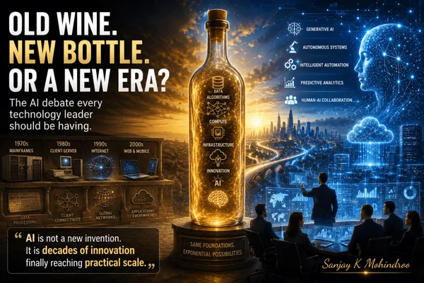 AI is old wine in a new bottle, argues CIO perspective