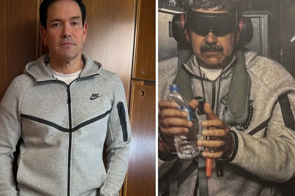 Marco Rubio's 'Maduro look' tracksuit sparks Chinese social media frenzy