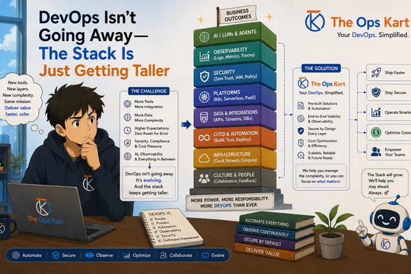 随着人工智能和机器学习增加了技术栈的复杂性，DevOps 原则仍然至关重要