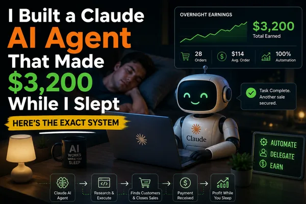 Claude AI agent generates over $3,200 in passive income