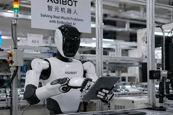 AGIBOT humanoid robots deployed for quality inspection in smart factories