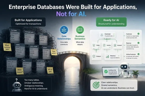 AI needs business context, not just SQL generation, for enterprise data
