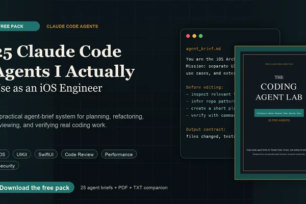 iOS Engineer Lists 25 Claude Code Agents for Development