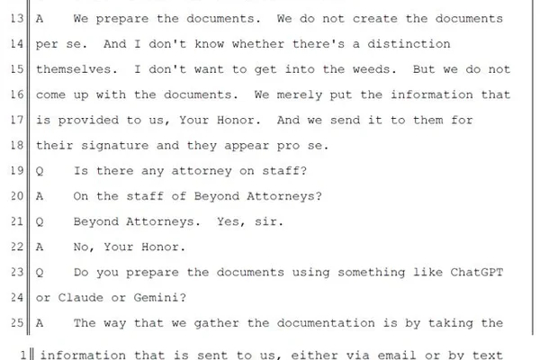 Felon offers legal services using AI, raising ethical questions