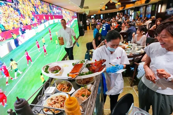 香港点心餐厅抓住世界杯观赛热潮