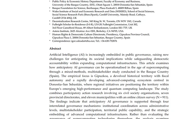 New publication examines AI governance beyond algorithms, focusing on infrastructure