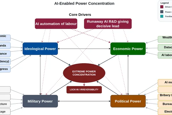 AI could enable extreme power concentration, warns Less Wrong post