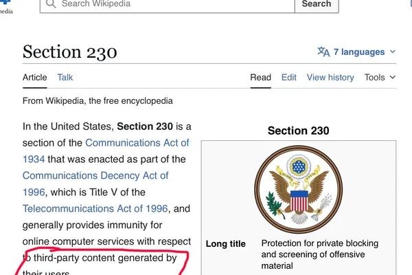 Section 230 may not shield AI companies from liability, expert argues