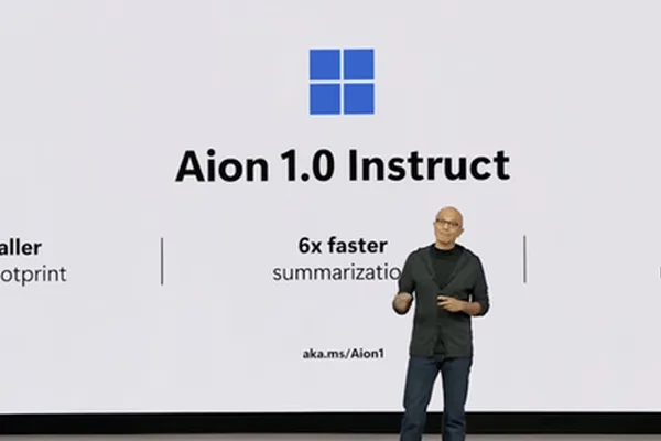 Microsoft 发布 Aion 1.0 模型用于设备端 AI
