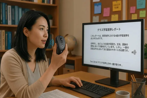 AI Mouse 'Tess Gift' Simplifies ChatGPT Plus and Document Creation
