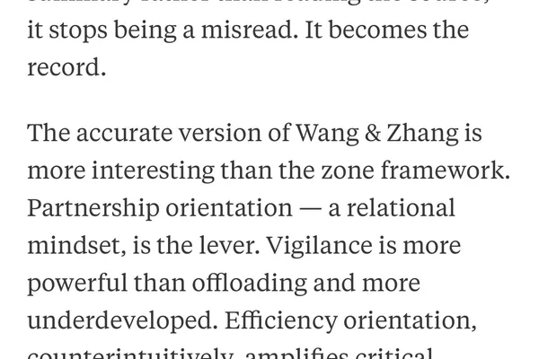 AI research on cognitive offloading is flawed before it reaches the public