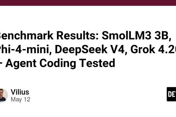 Tiny models outperform frontier AI in agent coding benchmark