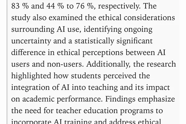 AI in Higher Education: Usage, Ethics, and Policy Explored in New Study