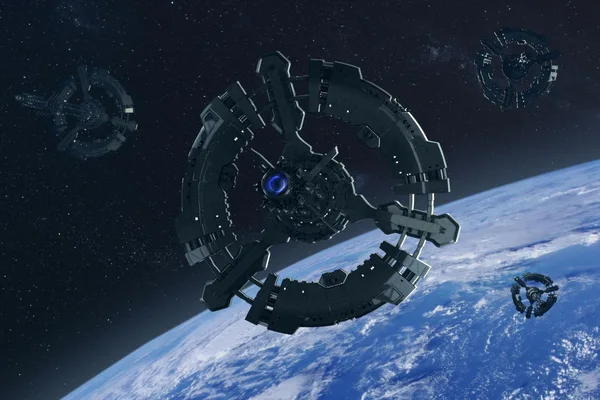 Future humanity envisions programmable matter, fusion power, and orbital cities
