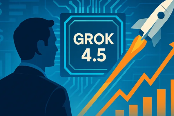 xAI releases Grok 4.5 prioritizing speed over peak performance