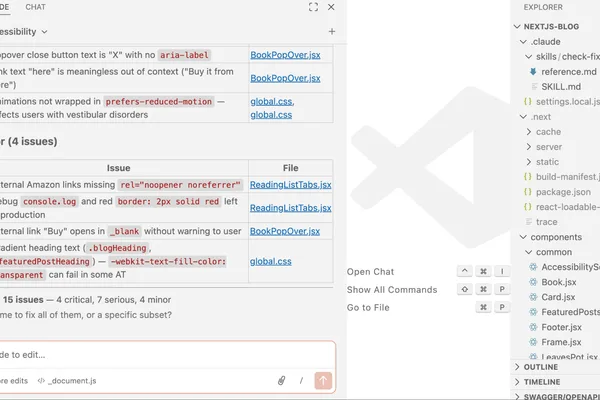 Author builds Claude-powered skill for accessibility auditing