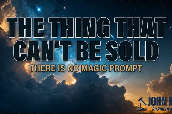 There is no magic prompt. There's no secret sauce. There's no tech-bro cocaine-fueled ego fest hiding in the…