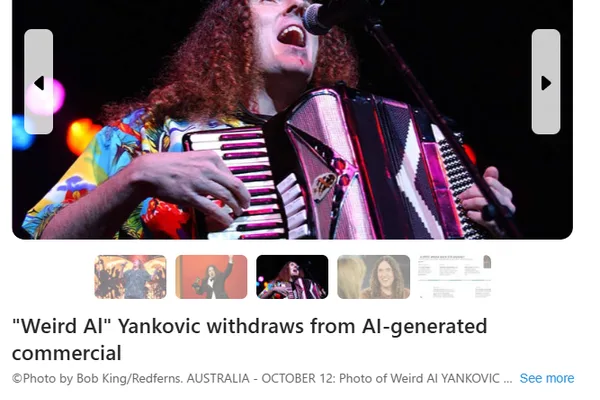 I knew I liked him. # ai # noai for weird al