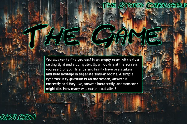 网络安全游戏“The Game”考验玩家知识以拯救人质