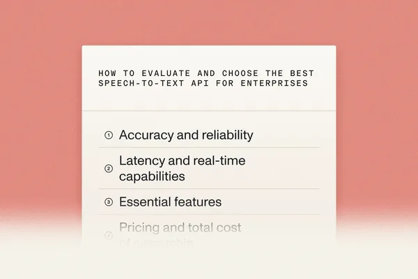 AssemblyAI guides enterprises on choosing speech-to-text APIs