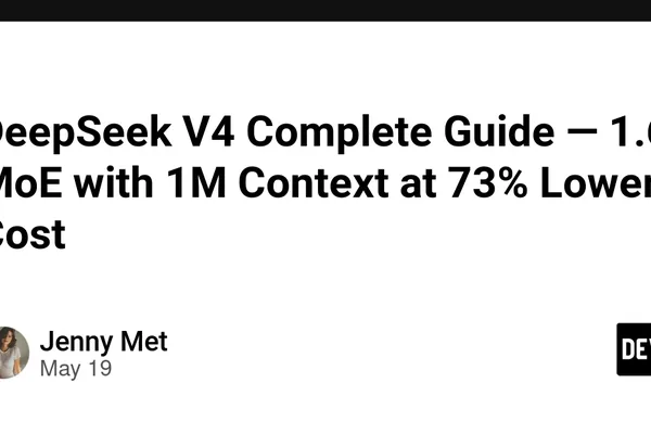 DeepSeek V4 launches with 1.6T MoE, 1M context, and lower costs