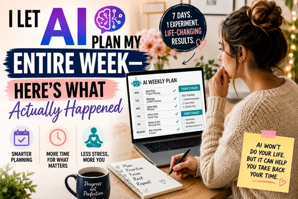 Author Tests AI's Ability to Plan Entire Week