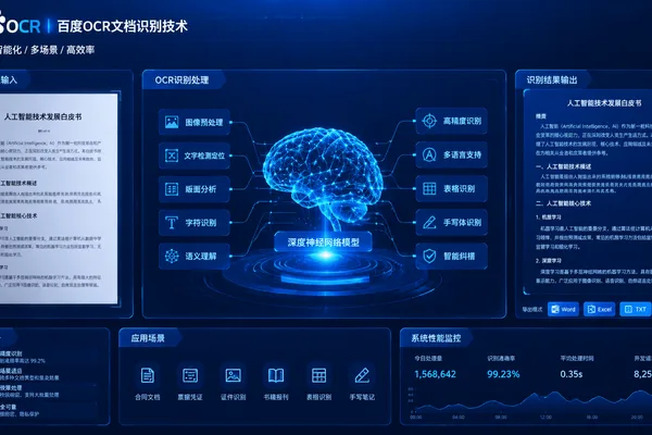百度发布Unlimited-OCR，实现高效长文档解析 · 追踪6个来源