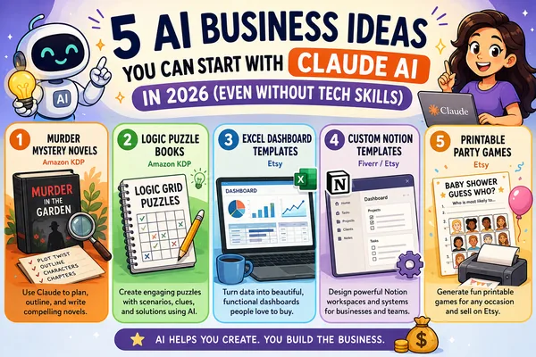 Claude AI powers new business ideas for non-tech entrepreneurs