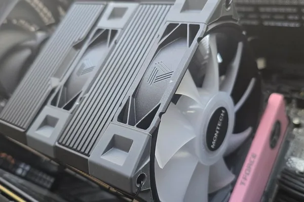 Montech NX600 CPU cooler offers budget performance with loud fans