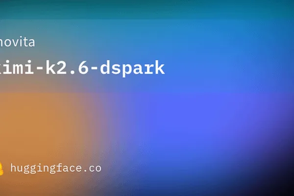 Novita 在 Hugging Face 上发布了 kimi-k2.6-dspark 模型