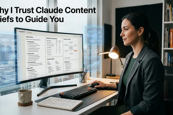 Author details Claude AI workflow for efficient content creation