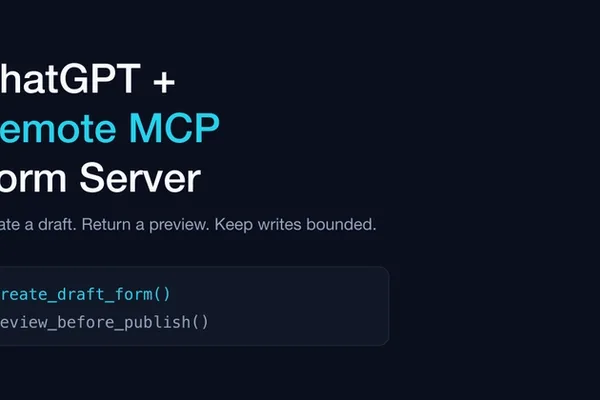 ChatGPT Connectors Enable Web Scraping and Form Creation