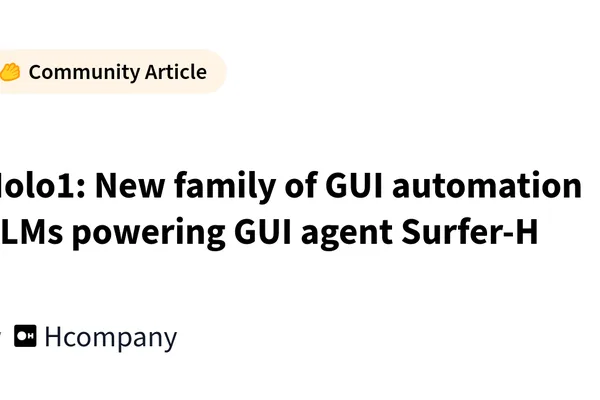 Holo1: New family of GUI automation VLMs powering GUI agent Surfer-H