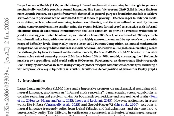 Google's LEAP framework grounds LLMs in Lean compiler