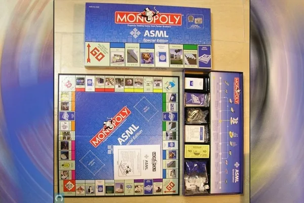 ASML Monopoly board traded for High-NA EUV Lego kit in collector's deal
