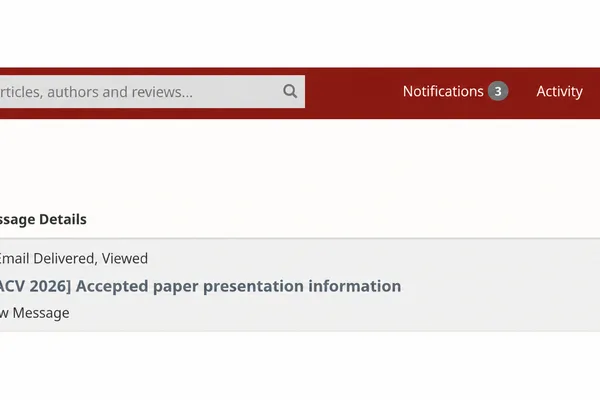 PhD student details path to first top-tier AI conference paper acceptance