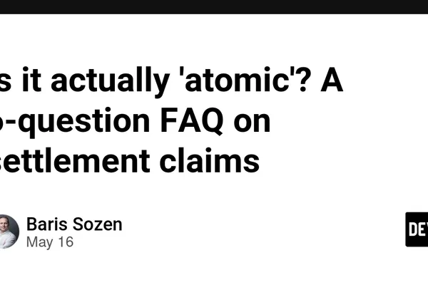 Crypto "atomic settlement" clarified: HTLCs vs. optimistic bridges
