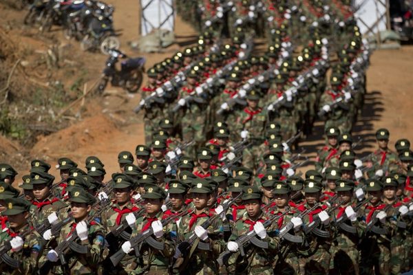 Myanmar mine blast kills 45, injures 70