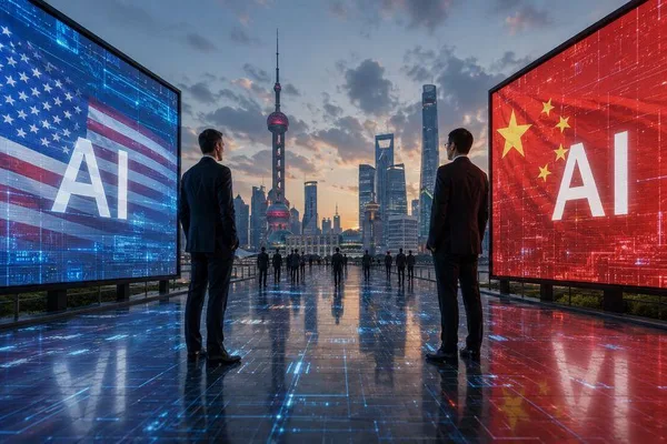 China emerges as perceived front-runner in global AI race