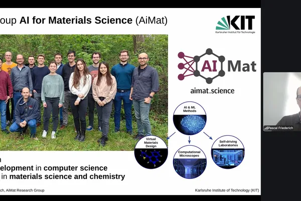 AI in Materials Science Colloquium Explores Autonomous Optimization and Novel Idea Generation