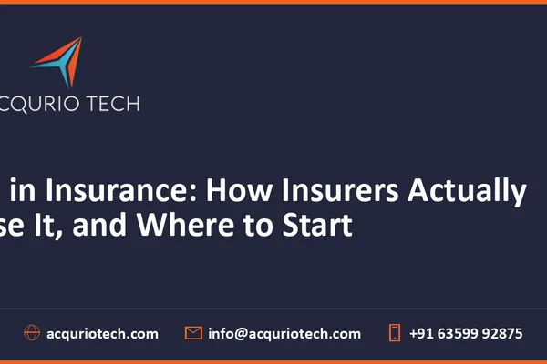 AI is actively transforming insurance operations, from underwriting to fraud detection