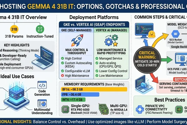 Google Cloud releases Gemma 4 31B IT for self-hosting
