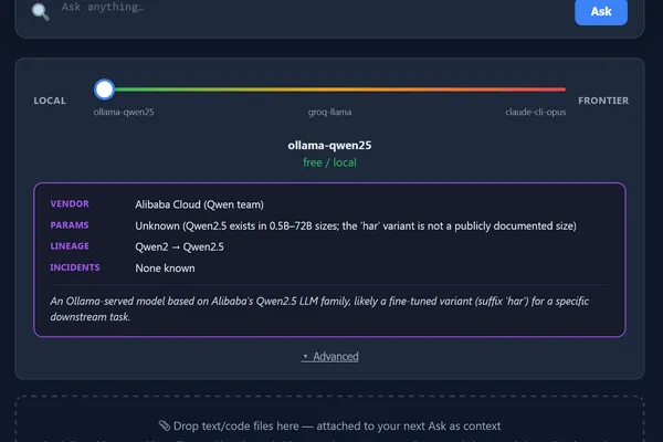 User integrates new AI engine into local AI Harness build