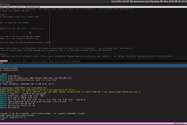 Emacs package enhances programming with LLM-friendly Org links