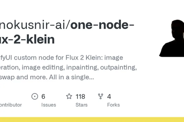 ComfyUI node simplifies FLUX.2 [klein] workflow with single widget