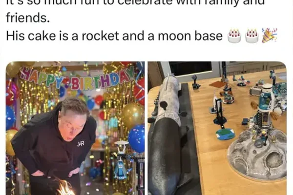 Elon Musk's birthday celebration reportedly lacked festivity