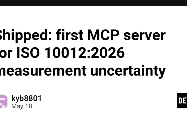 新型 MCP 服务器可自动计算实验室测量不确定度