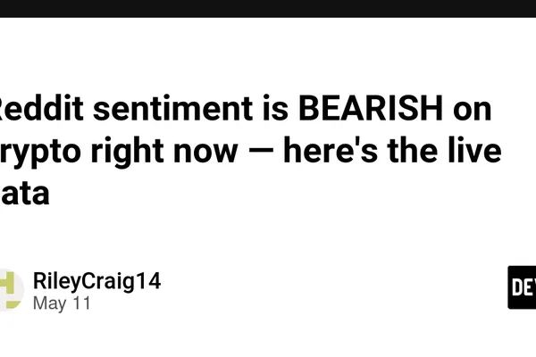Reddit sentiment turns bearish on crypto amid regulatory and security fears