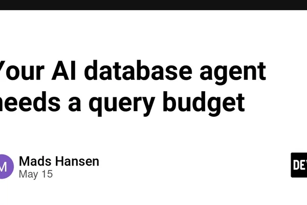 AI database agents need query routing and budgets for safe production use
